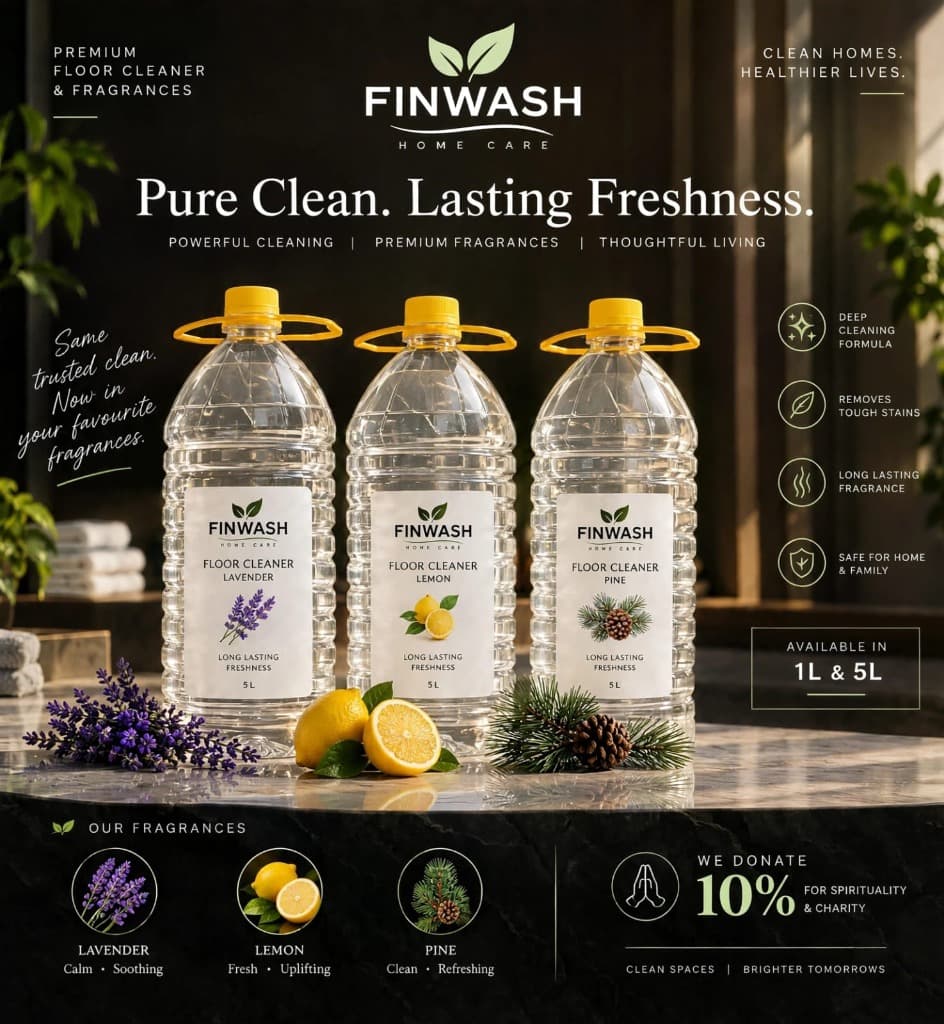 FinWash Home Care - Pure Clean Lasting Freshness